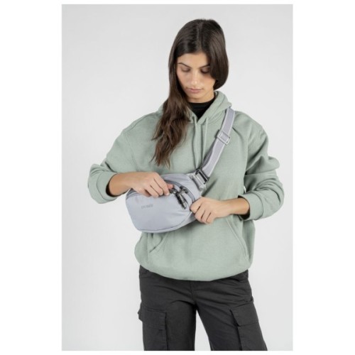 Сумка-бананка Pacsafe V Hip Pack світло-сірий (60141148)