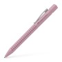 Ручка кулькова Faber-Castell автоматична Grip 2010, корпус пудровий рожевий, стрижень синій М (0.7 мм) (32028)