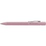 Ручка кулькова Faber-Castell автоматична Grip 2010, корпус пудровий рожевий, стрижень синій М (0.7 мм) (32028)