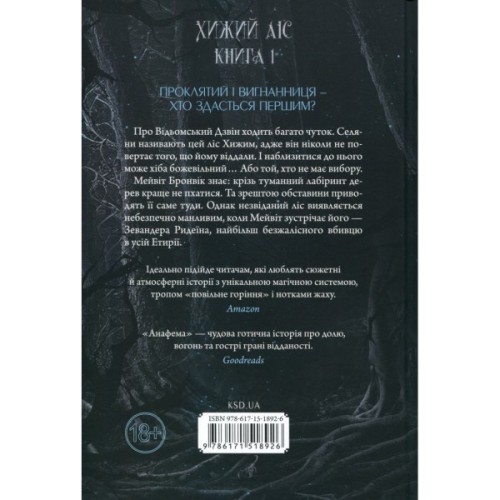 Книга Анафема. Книга 1 - Кері Лейк КСД (9786171518926)