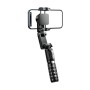 Монопод для селфі RTAKO Q10R MINI Clip selfie stick Black (6942063215332)