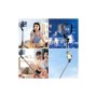 Монопод для селфі RTAKO Q10R MINI Clip selfie stick Black (6942063215332)