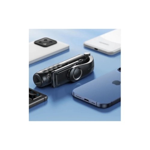 Монопод для селфі RTAKO Q10R MINI Clip selfie stick Black (6942063215332)