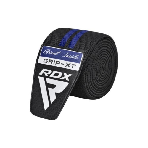 Бинт для спорту RDX KR11 Gym Knee Wrap Black/Blue (WAH-KR11BU)
