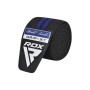 Бинт для спорту RDX KR11 Gym Knee Wrap Black/Blue (WAH-KR11BU)