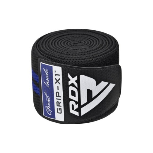 Бинт для спорту RDX KR11 Gym Knee Wrap Black/Blue (WAH-KR11BU)
