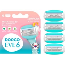 Змінні касети Dorco Eve6 для жінок 6 лез 4 шт. (8801038583112) Змінні касети Dorco Eve6 для жінок 6 лез 4 шт. (8801038583112)