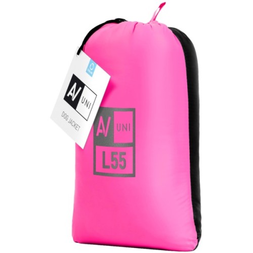 Курточка для тварин Collar AiryVest UNI двостороння L 55 рожево-чорна (2569)