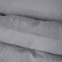 Постільна білизна MirSon №20-02 Waffle Gray 172х210 двоспальний (2200011032863)