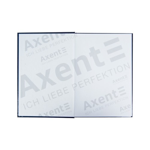 Канцелярська книга Axent Wisdom А4, 96 аркушів, клітинка, темно синя (8422-553-A)