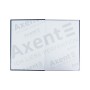 Канцелярська книга Axent Wisdom А4, 96 аркушів, клітинка, темно синя (8422-553-A)