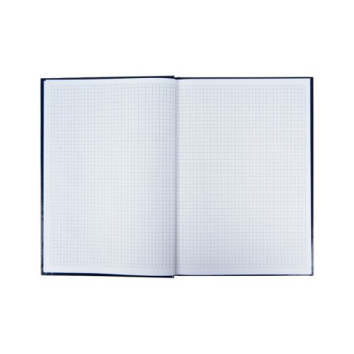 Канцелярська книга Axent Wisdom А4, 96 аркушів, клітинка, темно синя (8422-553-A)