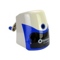 Точилка Optima Механічна для олівця з автоматичною подачею, синя (O40695)