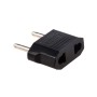 Перехідник Atcom UK/US-розетка - Евро-вилка, черный (14345)