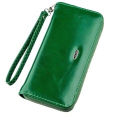 Гаманець Kivi З екошкіри Зелений (19034)