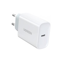 Зарядний пристрій Ugreen USB-C PD30W CD127 white (70161)