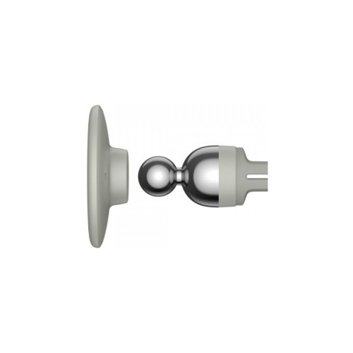 Універсальний автотримач Baseus Magnetic (на решітку) creamy-white (SUCC000102)