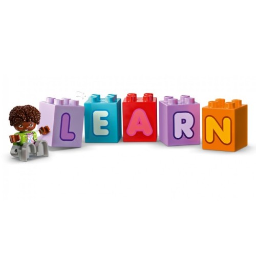 Конструктор LEGO DUPLO Town Вантажівка з абеткою 36 деталей (10421)