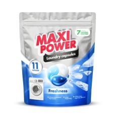 Капсули для прання Maxi Power Freshness 11 шт. (4823098414964)