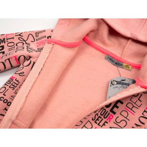 Кофта дитяча First kids флісова (572-98G-peach)