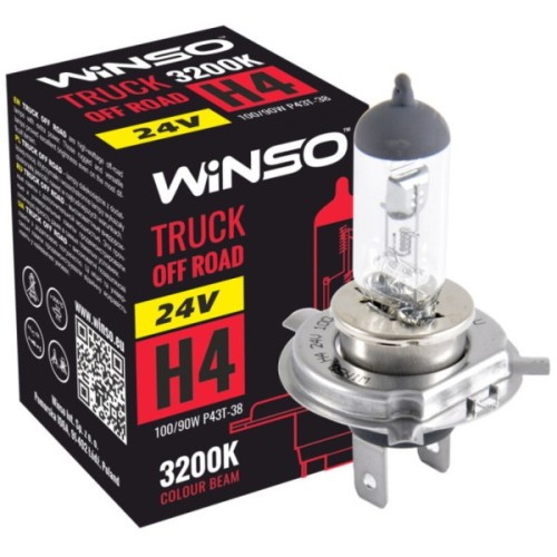 Автолампа WINSO H4 TRUCK OFF ROAD 100/90W (724410)