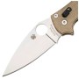 Ніж Spyderco Manix 2 CPM Cru-Wear Micarta Brown (C101MPCW2)