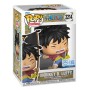 Фігурка Funko Pop серії Великий куш - Луффі з прапором (91970)