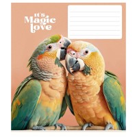 Зошит Школярик It's a magic love 12 аркушів клітинка (012-3300K)