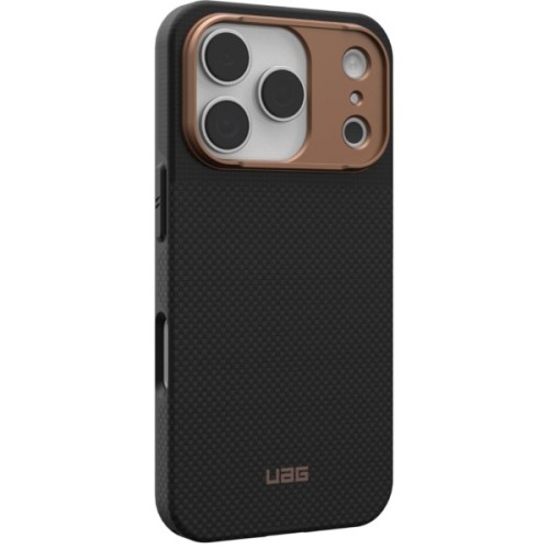 Чохол до мобільного телефона UAG iPhone 17 Pro Fibr Armr Magsafe Kevlar Graphite/Bronze (114555113985)