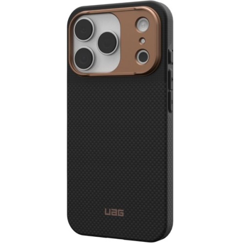 Чохол до мобільного телефона UAG iPhone 17 Pro Fibr Armr Magsafe Kevlar Graphite/Bronze (114555113985)