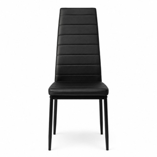 Кухонний стілець Примтекс плюс Стілець Примтекс Плюс Luma black D-5 екошкіра чорний (Luma black D-5)