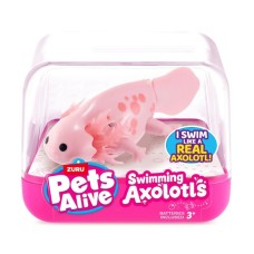 Інтерактивна іграшка Pets & Robo Alive S1 Аксолотль (рожевий) (9556A)