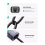 Перехідник USB-C to RJ45 Ethernet 1000Mbps gray Ugreen (40322)