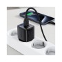 Зарядний пристрій Acefast 1xUSB-C + 1xUSB 35W GaN with digital display black (6974316284468)