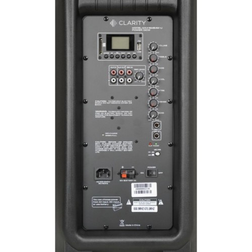 Акустична система Clarity MAX15MBAW-U Black (286755)
