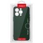Чохол до мобільного телефона Intaleo SoftShell Apple iPhone 15 Pro Max Dark Green (1283126585388)