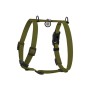 Шлея для собак WAUDOG Magnet анатомічна Н-подібна з QR-паспортом, магнітна пряжка-фастекс S хакі (262231)