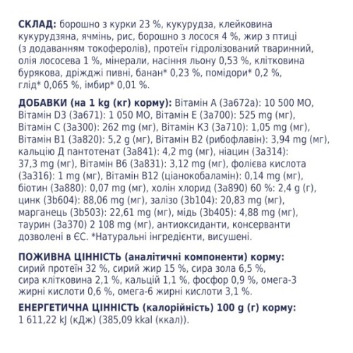 Сухий корм для кішок Club 4 Paws Преміум. З лососем 300 г (4820083909221)