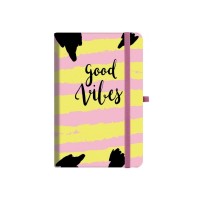 Книга записна Optima Vibes А5 128 аркушів лінія (O20812-34)