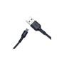 Дата кабель USB 2.0 AM to Micro 5P 1.0m 3A black XO (NB112-M-BK)