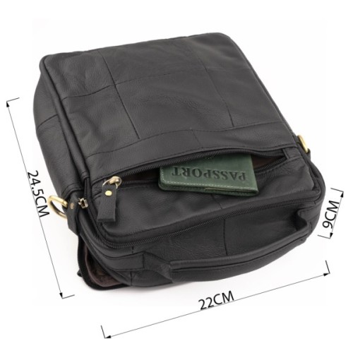 Сумка Vintage Флотар Чорна (14763)