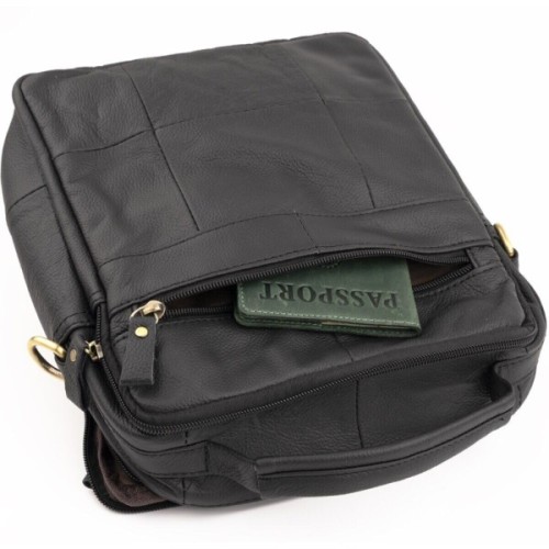 Сумка Vintage Флотар Чорна (14763)