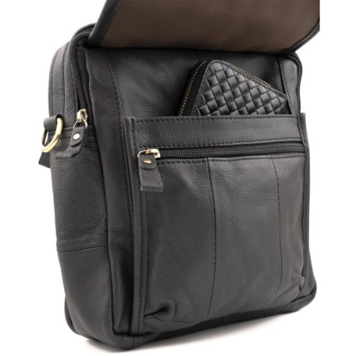 Сумка Vintage Флотар Чорна (14763)