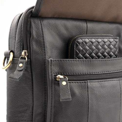 Сумка Vintage Флотар Чорна (14763)