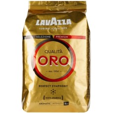 Кава Lavazza в зернах 1000г, пакет Qualita Oro (prpl.20566)