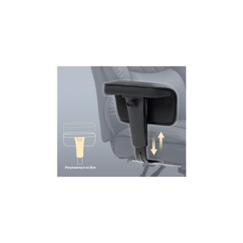 Офісне крісло GT Racer B-2511 Gray (B-2511 Fabric Gray)