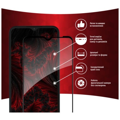 Скло захисне Intaleo Full Glue Samsung M13 (1283126544958)