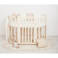 Ліжечко Angelo трансформер 7-в-1 (айворі) (11026)