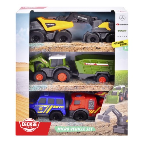 Спецтехніка Dickie Toys Мікро-транспорт (3742016)