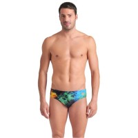 Плавки Arena Vibrant Swim Briefs 008940-550 чорний 85 (3468337526971)